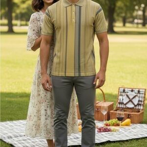 St. Croix Striped Polo Shirt